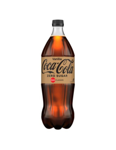 Coca Cola No Sugar Vanilla Soft Drink 1.25ltr x 12